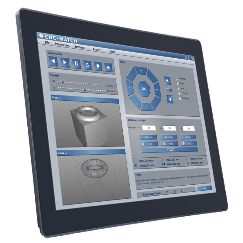 Panelmaster 1505, 15.6" Panel PC, PCAP Touch, Intel Core i5-1135G7, 16GB RAM, 256GB SSD