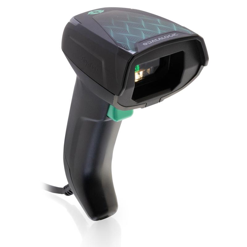 Datalogic Gryphon GD4600, 2D, HP, Multi-IF, Kit (USB), schwarz