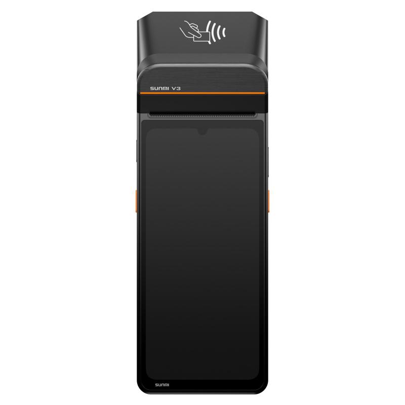 Sunmi V3, A13 Sunmi OS, USB-C, BT (BLE, 5.0), WLAN, eSIM, 4G *ohne NFC*