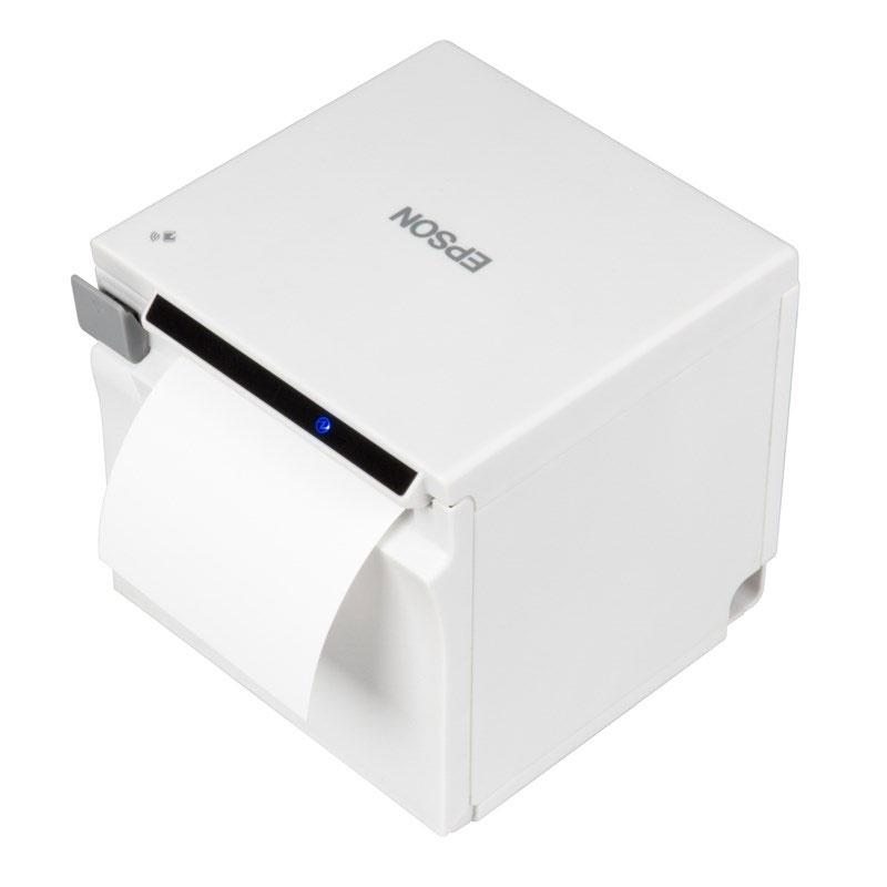 Epson TM-M50II, Thermodirekt, 180 dpi, Near End Sensor, Cutter, USB, RS232, Ethernet, wei&szlig;