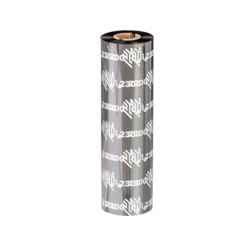 Thermotransferband, Zebra, 2300, Wachs, Rollenbreite: 64mm, Kernbreite: 110mm, Kern: 12,7mm, L&auml;nge: