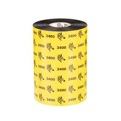 Thermotransferband, Zebra, 3400, Wachs/Harz, Rollenbreite: 131mm, Kernbreite: 131mm, Kern: 25,4mm, L