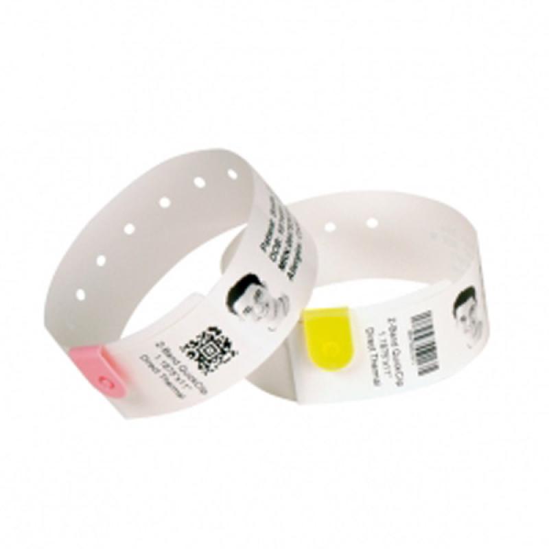 Z-Band Splash Armb&auml;nder f&uuml;r Zebra HC100 Drucker, 6x Cartridges (350 B&auml;nder pro Cartridge), gr&uuml;n