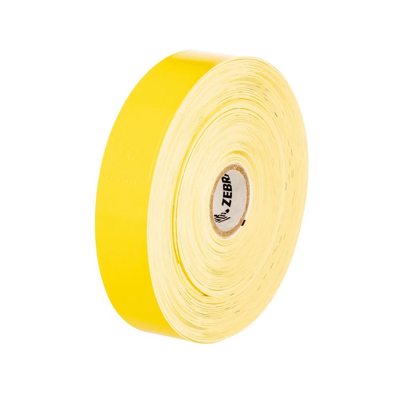 Z-Band Fun Armb&auml;nder f&uuml;r Zebra Desktop Drucker, 4x Rollen pro Kit (350 B&auml;nder pro Rolle), Farbe: gel