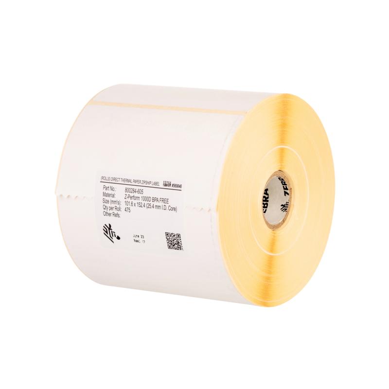 24x Zebra Z-PERFORM 1000T 38x18mm AD(127) Kern(25,4) 4024 Etiketten/Rolle