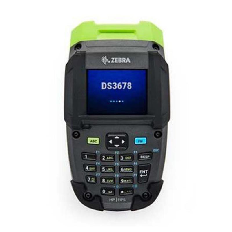 Zebra DS3678-KD, BT, 2D, HP, Disp., FIPS, Kit (USB), schwarz, gr&uuml;n