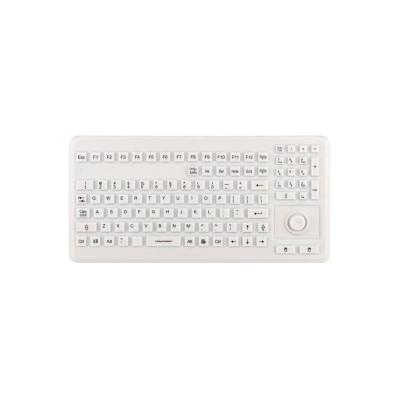 Tastatur InduProof Advanced MB TKG-104-MB-IP68-VESA-GREY-USB-DE IP68