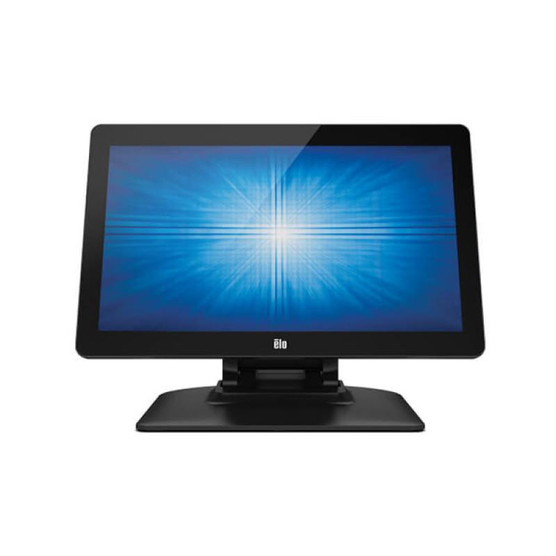 Elo 1502L, 39,6cm (15,6''), Projected Capacitive, 10 TP, schwarz, Standfu&szlig;