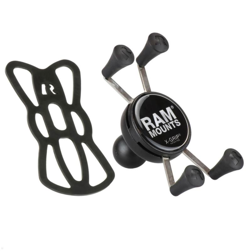 RAM Mounts X-Grip Universal Halteklammer f&uuml;r Smartphones - mit B-Kugel (1 Zoll)