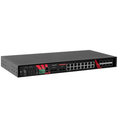 28-Port Industrial Managed Gigabit Ethernet Switch