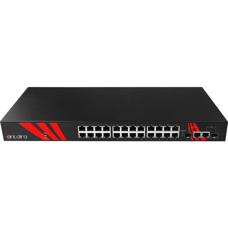 26-Port Managed POE+ Switch, 2 x SFP