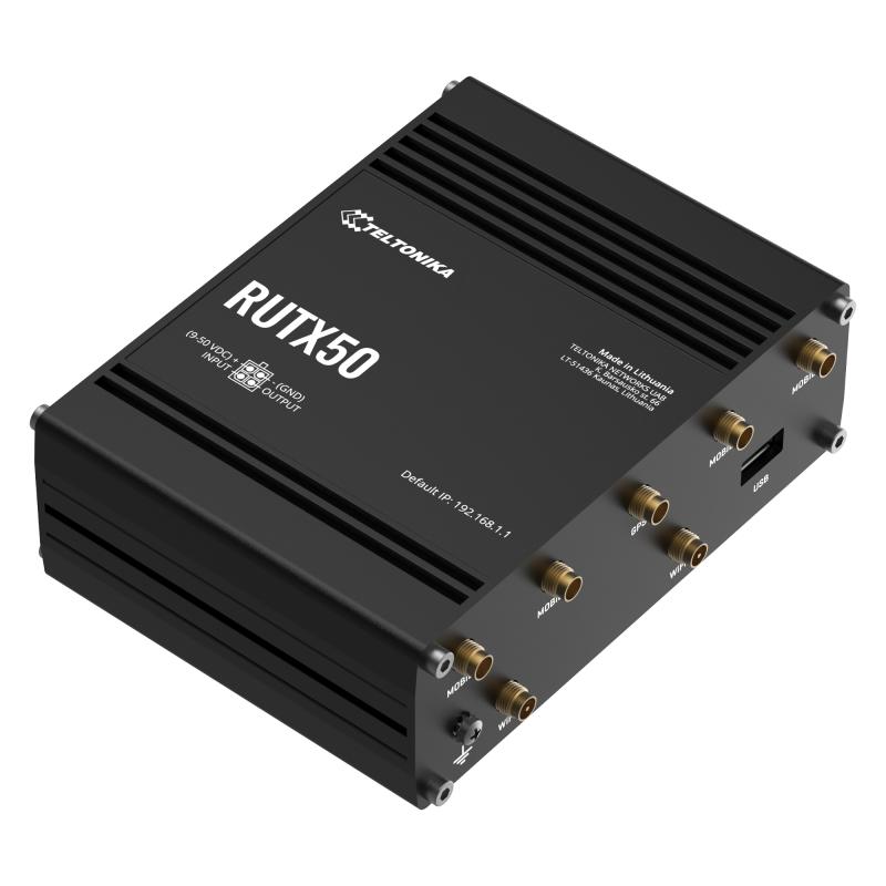 Teltonika RUTX50 Industrial Cellular Router 5G mit eSIM